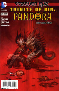 Cover for Trinity of Sin: Pandora (DC, 2013 series) #6