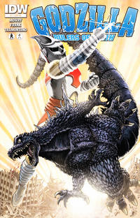Cover Thumbnail for Godzilla: Rulers of Earth (IDW, 2013 series) #7 [Cover RI - Jeff Zornow variant]