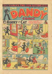 Cover Thumbnail for The Dandy Comic (D.C. Thomson, 1937 series) #353