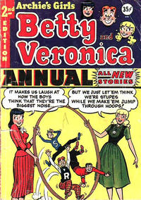 Cover Thumbnail for Archie's Girls, Betty and Veronica Annual (Archie, 1953 series) #2 [Canadian]