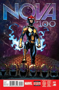 Cover Thumbnail for Nova (Marvel, 2013 series) #10 (100) [Ed McGuinness Cover]