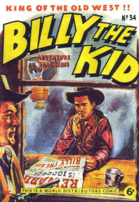Cover Thumbnail for Billy the Kid Adventure Magazine (World Distributors, 1953 series) #34