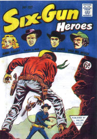 Cover Thumbnail for Six-Gun Heroes (L. Miller & Son, 1951 series) #107