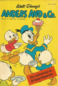 Cover Thumbnail for Anders And & Co. (Egmont, 1949 series) #24/1962