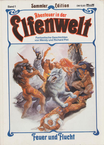 Cover for Abenteuer in der Elfenwelt (Bastei Verlag, 1990 series) #1 - Feuer und Flucht