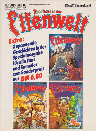 Cover for Abenteuer in der Elfenwelt (Bastei Verlag, 1984 series) #1002