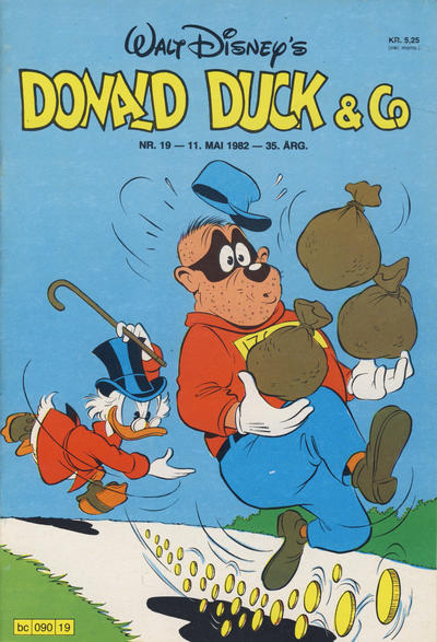 Cover for Donald Duck & Co (Hjemmet / Egmont, 1948 series) #19/1982