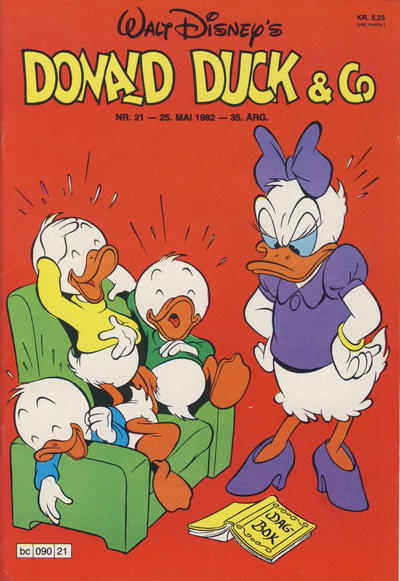 Cover for Donald Duck & Co (Hjemmet / Egmont, 1948 series) #21/1982
