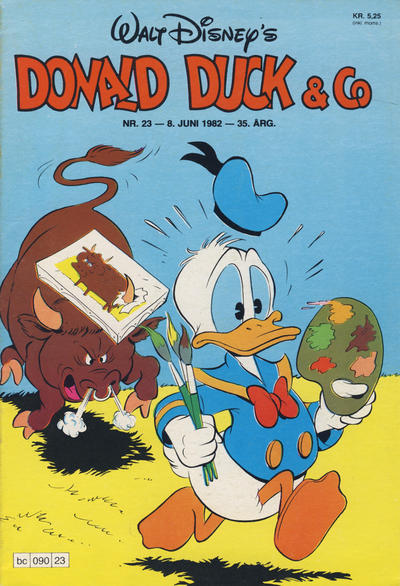 Cover for Donald Duck & Co (Hjemmet / Egmont, 1948 series) #23/1982