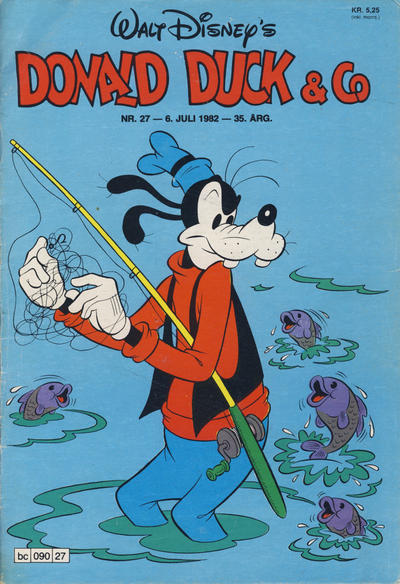 Cover for Donald Duck & Co (Hjemmet / Egmont, 1948 series) #27/1982