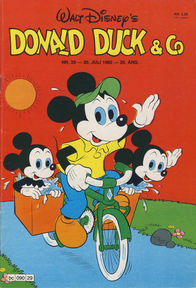 Cover for Donald Duck & Co (Hjemmet / Egmont, 1948 series) #29/1982