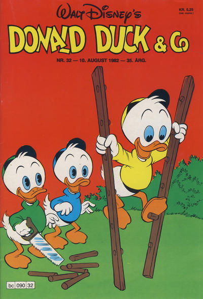 Cover for Donald Duck & Co (Hjemmet / Egmont, 1948 series) #32/1982