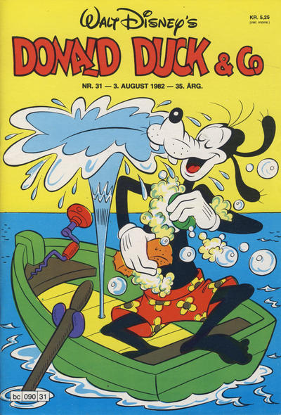 Cover for Donald Duck & Co (Hjemmet / Egmont, 1948 series) #31/1982