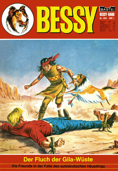 Cover for Bessy (Bastei Verlag, 1965 series) #389