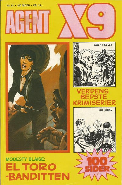 Cover for Agent X9 (Interpresse, 1976 series) #61