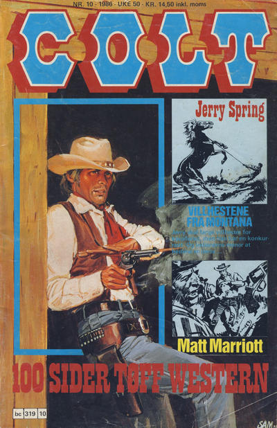 Cover for Colt (Semic, 1978 series) #10/1986