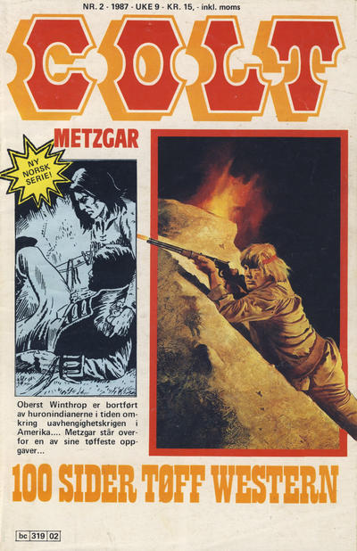 Cover for Colt (Semic, 1978 series) #2/1987