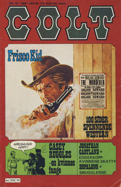 Cover for Colt (Semic, 1978 series) #10/1980