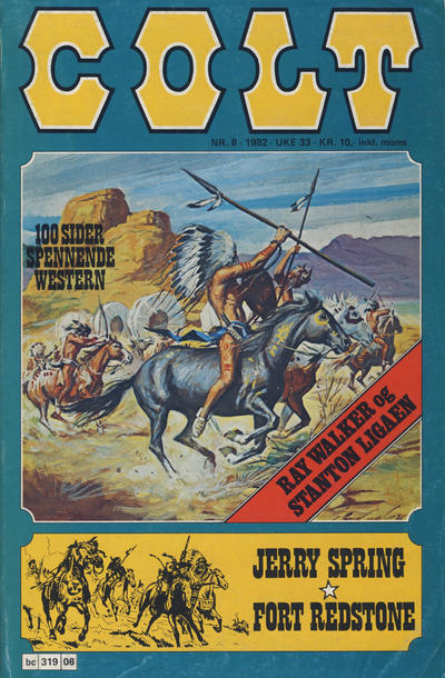 Cover for Colt (Semic, 1978 series) #8/1982
