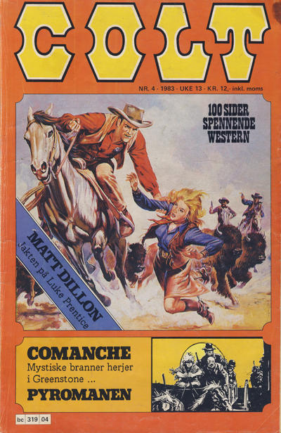 Cover for Colt (Semic, 1978 series) #4/1983