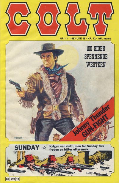 Cover for Colt (Semic, 1978 series) #11/1983