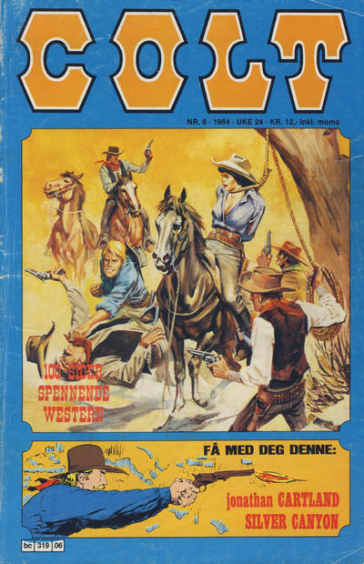 Cover for Colt (Semic, 1978 series) #6/1984