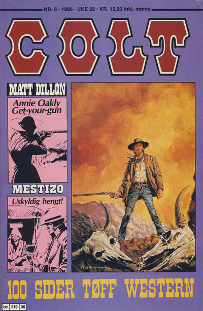 Cover for Colt (Semic, 1978 series) #6/1986