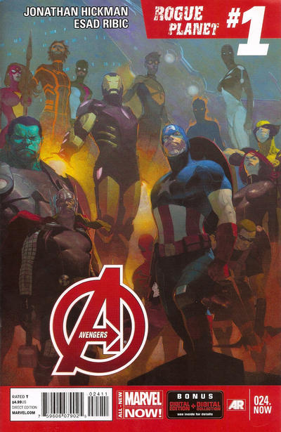 Cover for Avengers (Marvel, 2013 series) #24.NOW