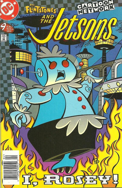 Cover for The Flintstones and the Jetsons (DC, 1997 series) #9 [Newsstand]
