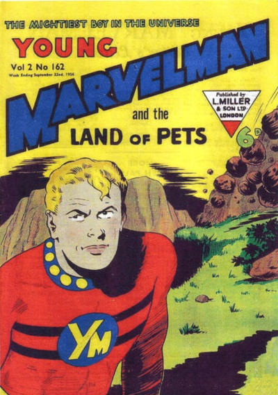 Cover for Young Marvelman (L. Miller & Son, 1954 series) #162