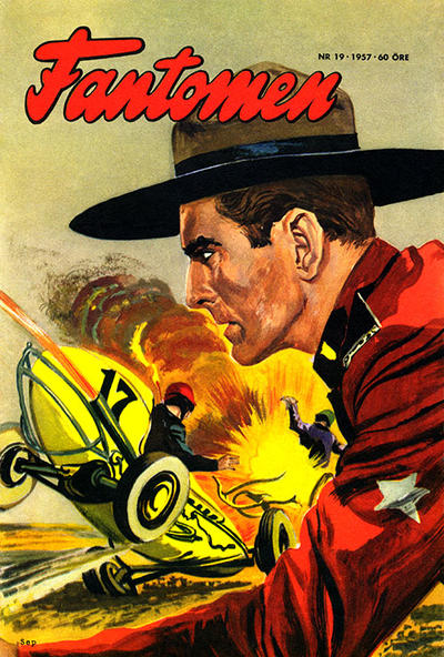 Cover for Fantomen (Åhlén & Åkerlunds, 1956 series) #19/1957