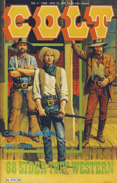 Cover for Colt (Semic, 1978 series) #3/1988