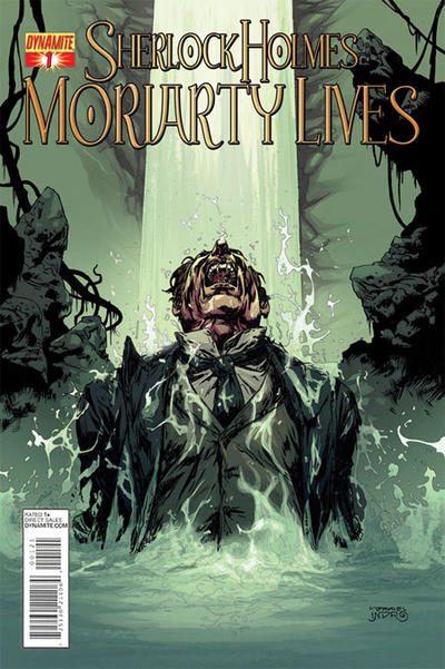 Cover for Sherlock Holmes: Moriarty Lives (Dynamite Entertainment, 2013 series) #1 [Retailer Incentive Cover]