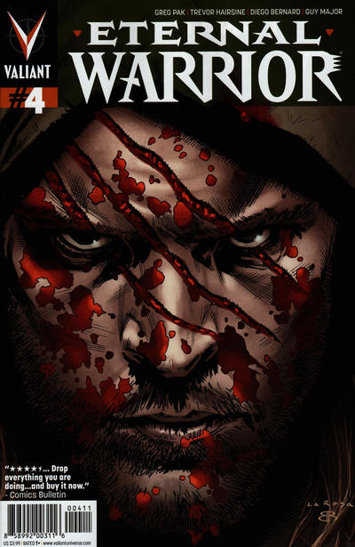 Cover for Eternal Warrior (Valiant Entertainment, 2013 series) #4 [Cover A - Lewis LaRosa]