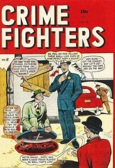 Cover for Crimefighters Comics (Bell Features, 1948 series) #6