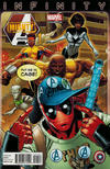 Cover Thumbnail for Mighty Avengers (2013 series) #1 [Deadpool Variant by Greg Land]