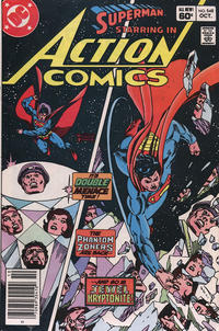 Cover for Action Comics (DC, 1938 series) #548 [Newsstand]