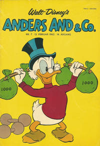Cover Thumbnail for Anders And & Co. (Egmont, 1949 series) #7/1962