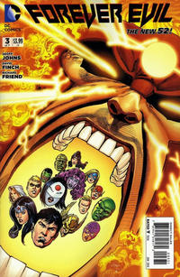 Cover Thumbnail for Forever Evil (DC, 2013 series) #3 [Ethan Van Sciver "Firestorm" Cover]