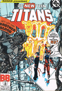 Cover for De New Teen Titans (Juniorpress, 1985 series) #9