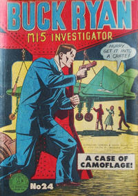 Cover Thumbnail for Buck Ryan (Atlas, 1949 series) #24
