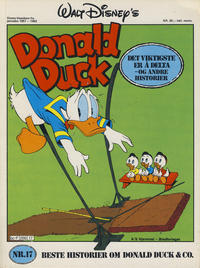 Cover Thumbnail for Walt Disney's Beste Historier om Donald Duck & Co [Disney-Album] (Hjemmet / Egmont, 1978 series) #17 - Det viktigste er å delta