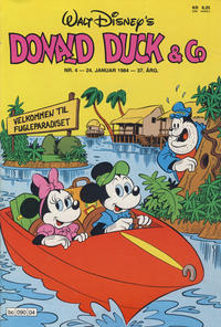 Cover Thumbnail for Donald Duck & Co (Hjemmet / Egmont, 1948 series) #4/1984