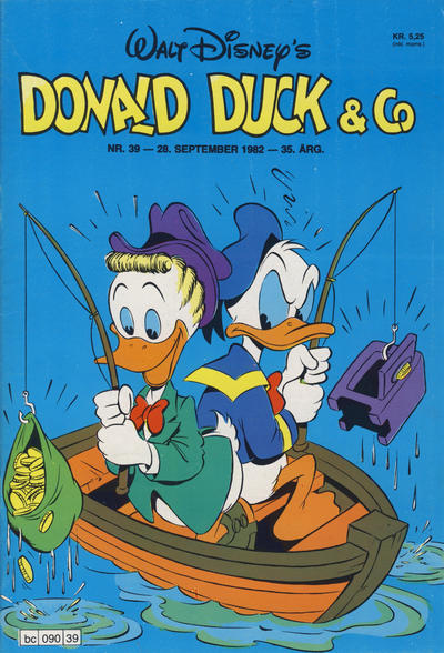 Cover for Donald Duck & Co (Hjemmet / Egmont, 1948 series) #39/1982