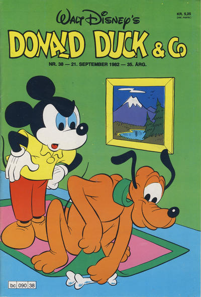 Cover for Donald Duck & Co (Hjemmet / Egmont, 1948 series) #38/1982