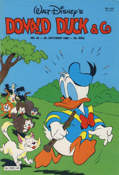 Cover for Donald Duck & Co (Hjemmet / Egmont, 1948 series) #43/1982