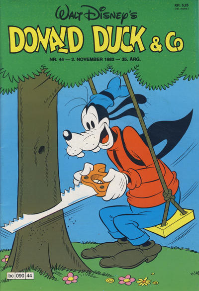 Cover for Donald Duck & Co (Hjemmet / Egmont, 1948 series) #44/1982