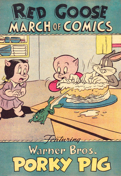 Cover for Boys' and Girls' March of Comics (Western, 1946 series) #57 [Red Goose]