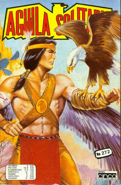 Cover for Aguila Solitaria (Editora Cinco, 1976 series) #272