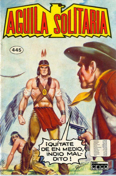 Cover for Aguila Solitaria (Editora Cinco, 1976 series) #445